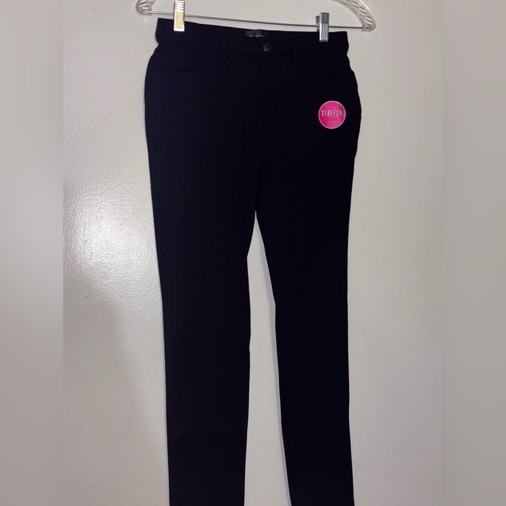 Girls Black Stretch Pants